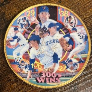 Nolan Ryan Commemorative Plate